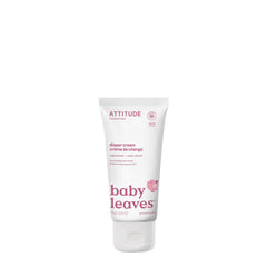 ATTITUDE Diaper Cream for Baby, Made in Canada, EWG Verified, Dermatologically Tested, Formulated with Zinc Oxide, Vegan, Unscented, 75 grams