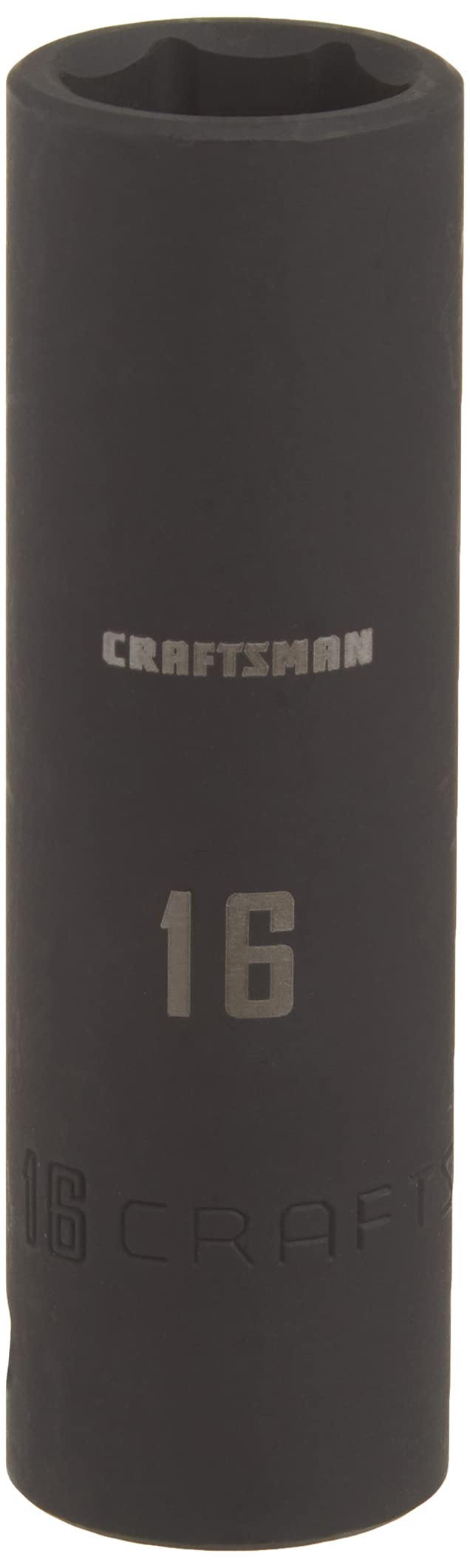 CRAFTSMAN Deep Impact Socket, Metric, 1/2-Inch Drive, 16mm (CMMT16077)