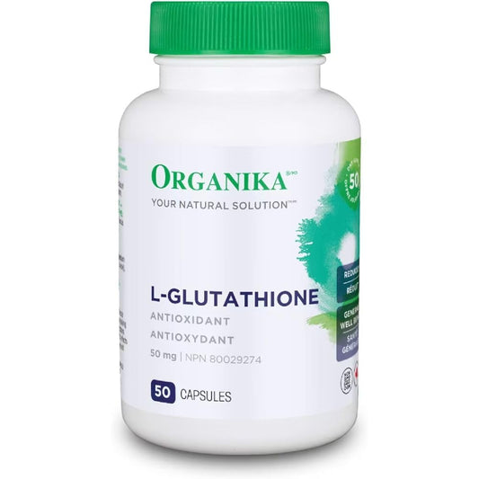 Organika L-Glutathione (Reduced) 50 Caps