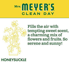 Mrs. Meyer's Clean Day Multi-Surface Cleaner Spray, All-Purpose Cleaner Solution for Countertops, Floors, Walls and More, Honeysuckle Scent, 473 ml Spray Bottle