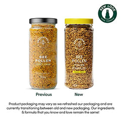 BEEKEEPER'S NATURALS Bee Pollen - 100% Raw Wildflower Bee Pollen, Natural Preserved Enzymes, Source of Vitamin B, Minerals, Amino Acids & Protein - Paleo & Keto Friendly, Gluten Free (5.2 oz)