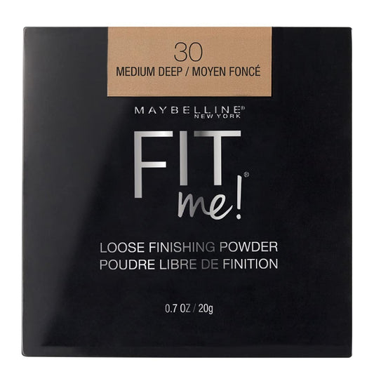 Maybelline New York Fit Me Loose Finishing Powder, Medium Deep, 0.7 Oz