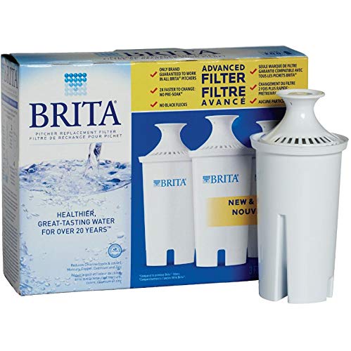 6 X 3 Pack Replacement Filters for Brita Water Pitchers (18 total units)