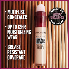 Maybelline New York Instant Age Rewind Eraser Dark Circles Treatment Concealer, Light Honey, 0.2 Fl Oz (Pack of 1) (Packaging May Vary)