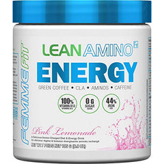 Femme Fit - LEANAMINO Energy - Give Yourself A Boost! - Pink Lemonade - 195 Gram