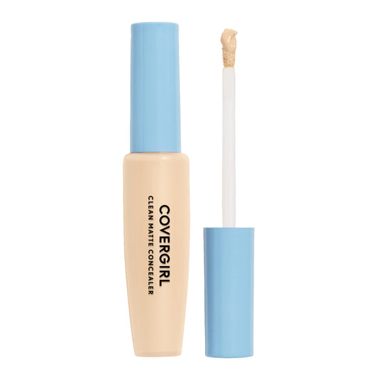 COVERGIRL - Clean Matte Concealer, Oil-Free, Lightweight Formula, Blendable, Natural-Looking Coverage, 100% Cruelty-Free