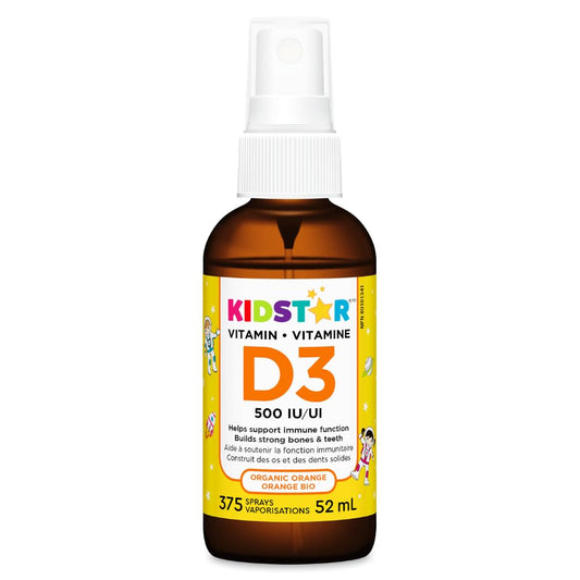 Kidstar Orange Vitamin D3, 52 ML