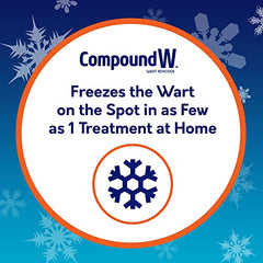 Compound W Freeze Off Plantar Wart Remover Kit, 8 Applications,1 Count (Pack of 1)