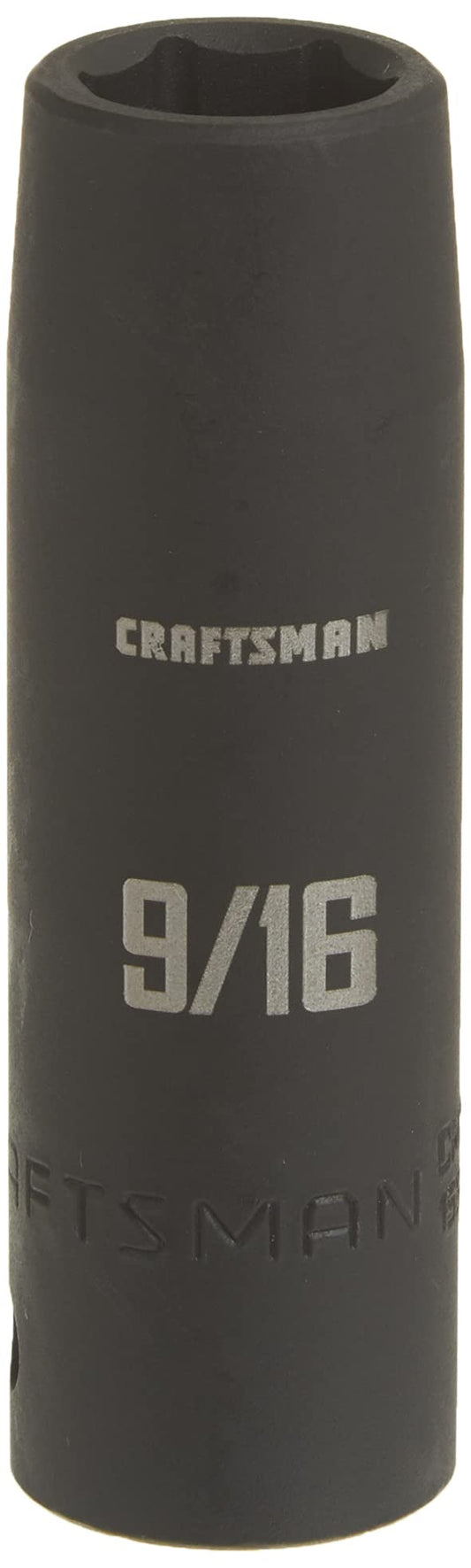 CRAFTSMAN Deep Impact Socket, SAE, 1/2-Inch Drive, 9/16-Inch (CMMT15998)