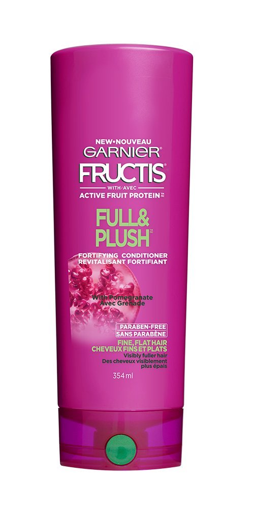 Garnier Hair Care Fructis Full and Plush Conditioner, 12 Fluid Ounce