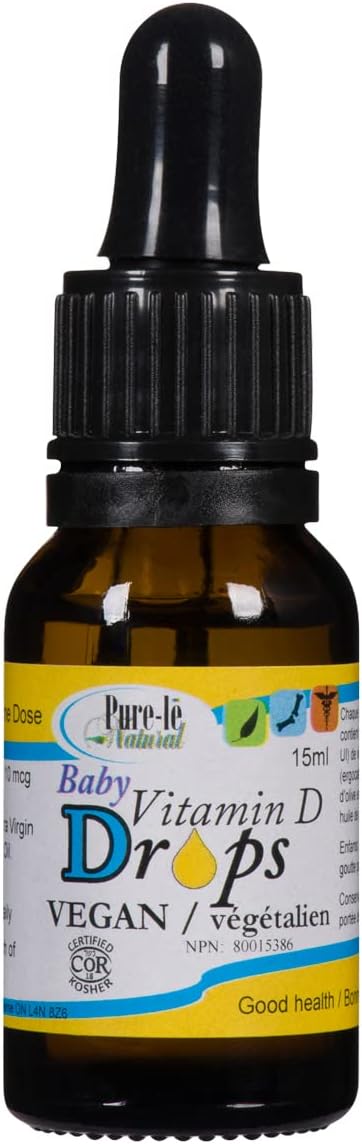 Pure Le Natural - Vegan Vitamin D Baby Drops 15ml