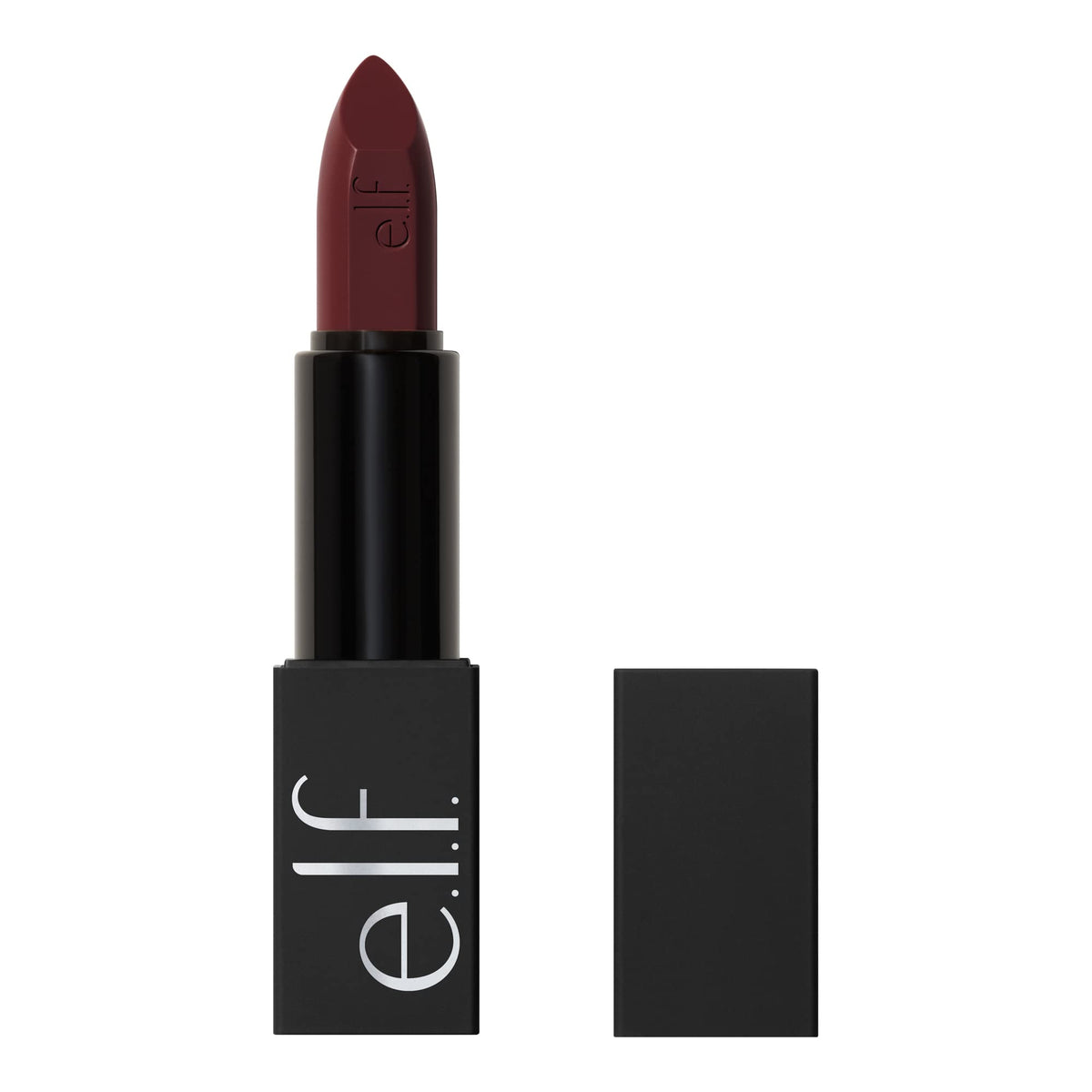 e.l.f. O Face Satin Lipstick, Richly Pigmented, Nourishing & Long-Lasting Creamy Lipstick, Infused With Jojoba, Vegan & Cruelty-Free, Smolder