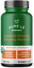 Pure-le Organic Imperial Ginseng Organicaps 60ct