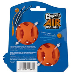 Chuckit! 31931 Breathe Right Fetch Ball 2-Pack, Small