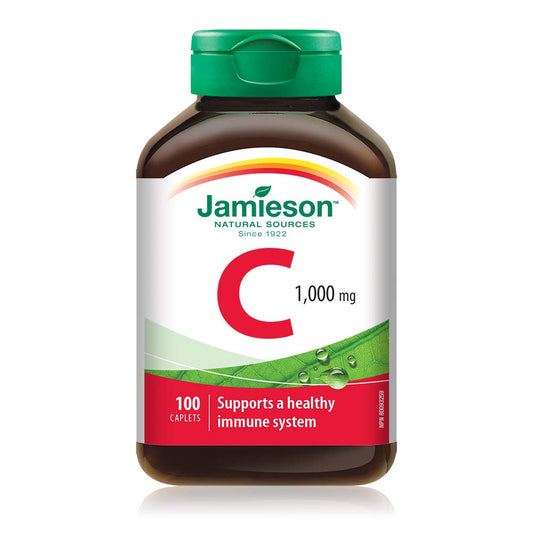 Jamieson Vitamin C 1,000 mg, 100 Count (Pack of 1)