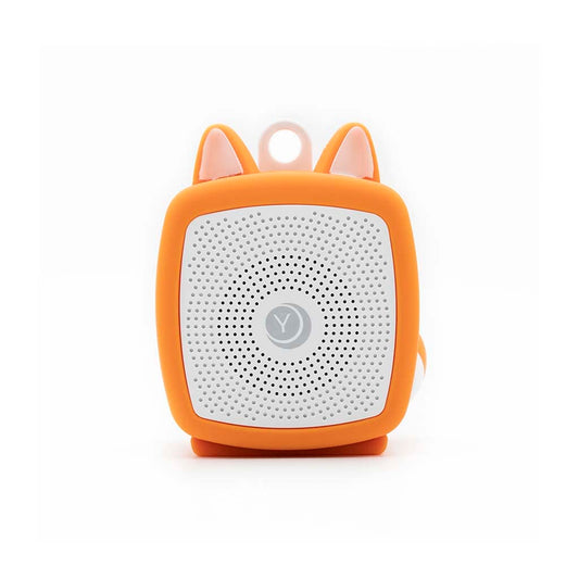 Yogasleep Pocket Baby Sound Soother Fox For Baby | 6 Soothing, Natural Sounds | Compact for On-the-Go Use & Travel | USB Rechargeable | Registry Gift