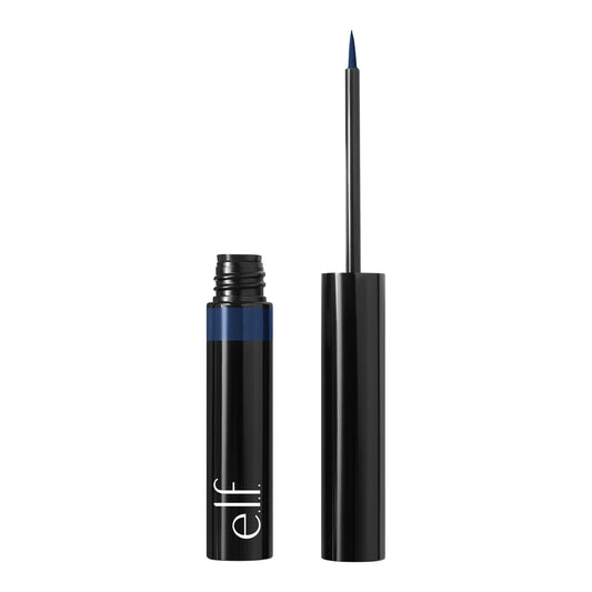 e.l.f. H2O Proof Inkwell Eyeliner Pen, High-pigment, Waterproof Liquid Eyeliner, Delivers A Matte Finish, Vegan & Cruelty-free, Navy Baby