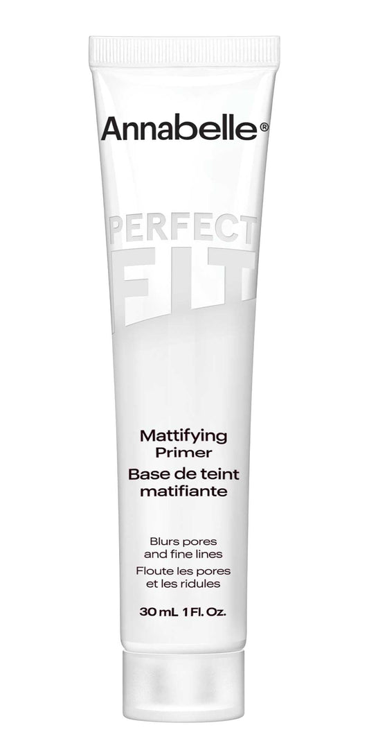 Annabelle Perfect Fit Mattiyfing Face Primer, Pore Minimizing, Lightweight & Non-Greasy Formula, Cruelty-Free, Vegan, Paraben-Free, Fragrance-Free, Oil-Free, 30 mL