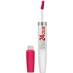 Maybelline New York Superstay 24 2-Step Liquid Lipstick Makeup, Crisp Magenta