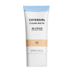 COVERGIRL - Clean Matte BB Cream, Oil-Free, Long-Lasting, Sensitive Skin, Lightweight, 100% Cruelty-Free