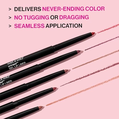 Wet n Wild 651B Perfect pout gel lip liners, 0.01 Ounce, Bare To Comment