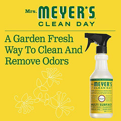 Mrs. Meyer's Clean Day Multi-Surface Cleaner Spray, All-Purpose Cleaner Solution for Countertops, Floors, Walls and More, Honeysuckle Scent, 473 ml Spray Bottle