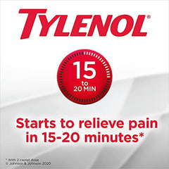 • Tylenol Extra Strength For Pain Relief, Headache Relief, and Reducing Fever, 500 mg Acetaminophen 150 Caplets