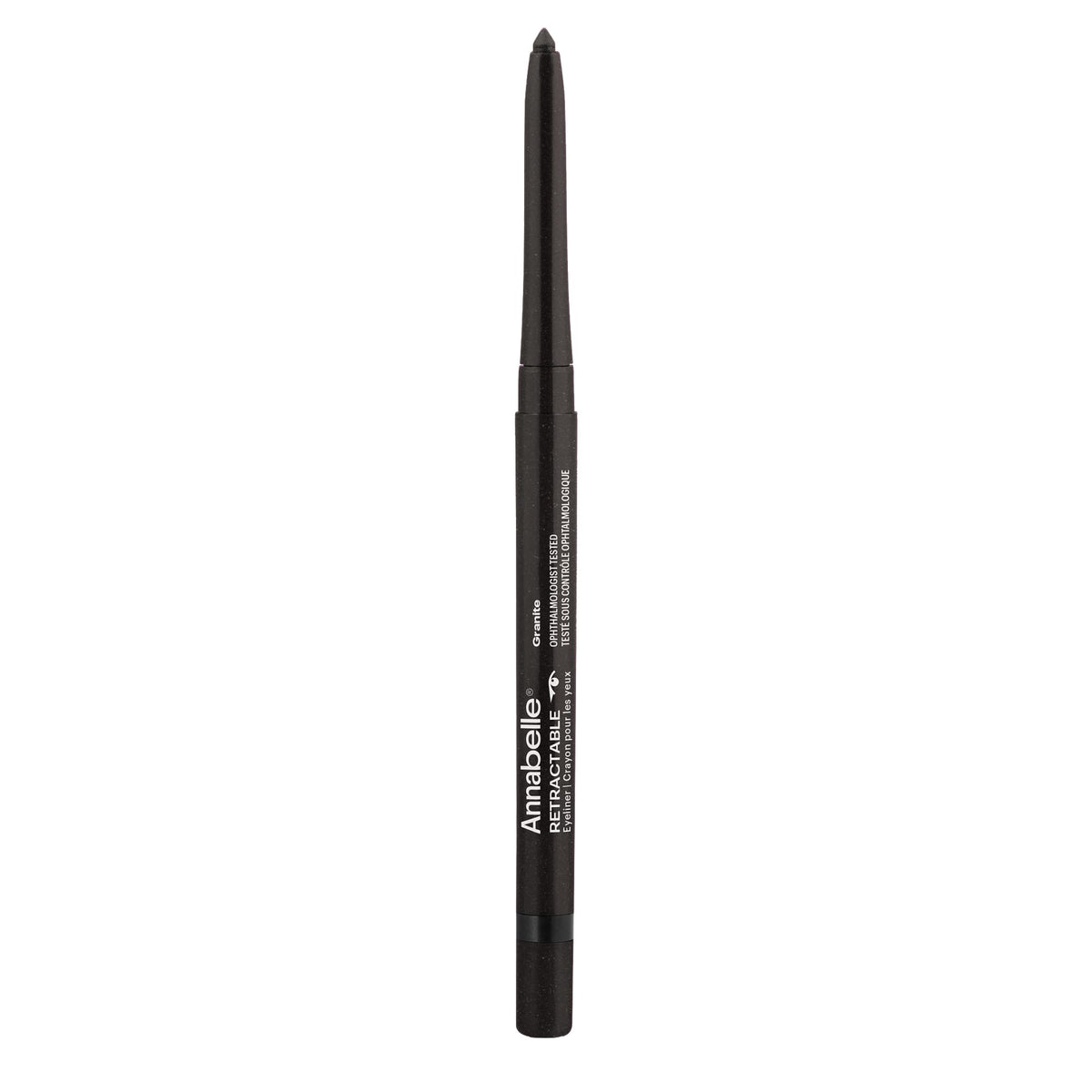 Annabelle Retractable Eyeliner, Granite, Intense Colour, Rich Creamy Texture, Long-Lasting, Waterproof, Gluten-Free, Paraben-Free, Fragrance-Free, Cruelty-Free, 0.3 g