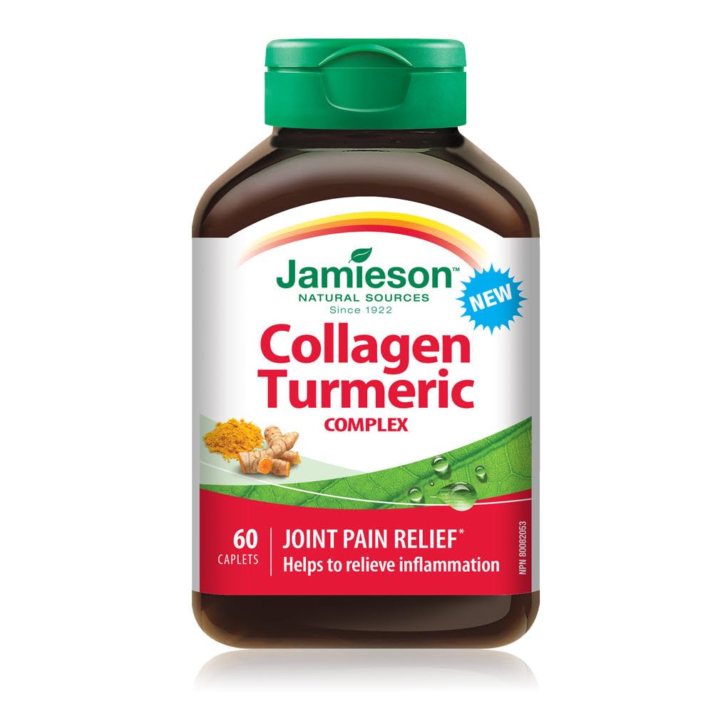 Jamieson Collagen Turmeric Complex, 60 Count