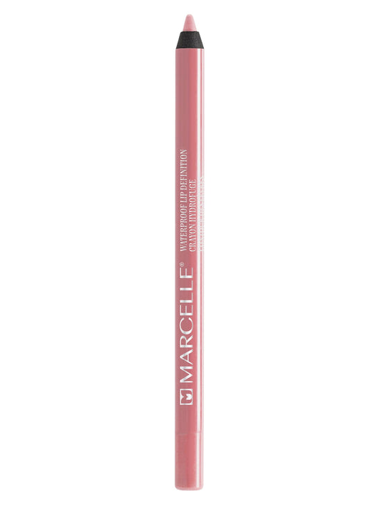 Marcelle Waterproof Lip Definition Crayon, Pink Garden, Long-Lasting, Cruelty-Free, Hypoallergenic, Paraben-Free, Fragrance-Free, 1.2 g