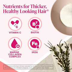 Viviscal Hair Growth Supplements for Women to Grow Thicker, Fuller Hair, Clinically Proven with Proprietary Collagen Complex