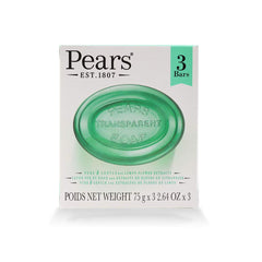 Pears Transparent Soap with Lemon Flower Extract, 3 Bars