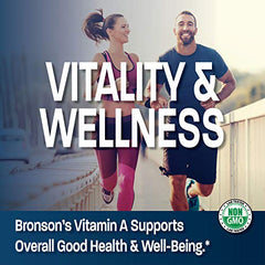 Bronson Vitamin A 10,000 IU Premium Non-GMO Formula Supports Healthy Vision & Immune System and Healthy Growth & Reproduction, 250 Softgels