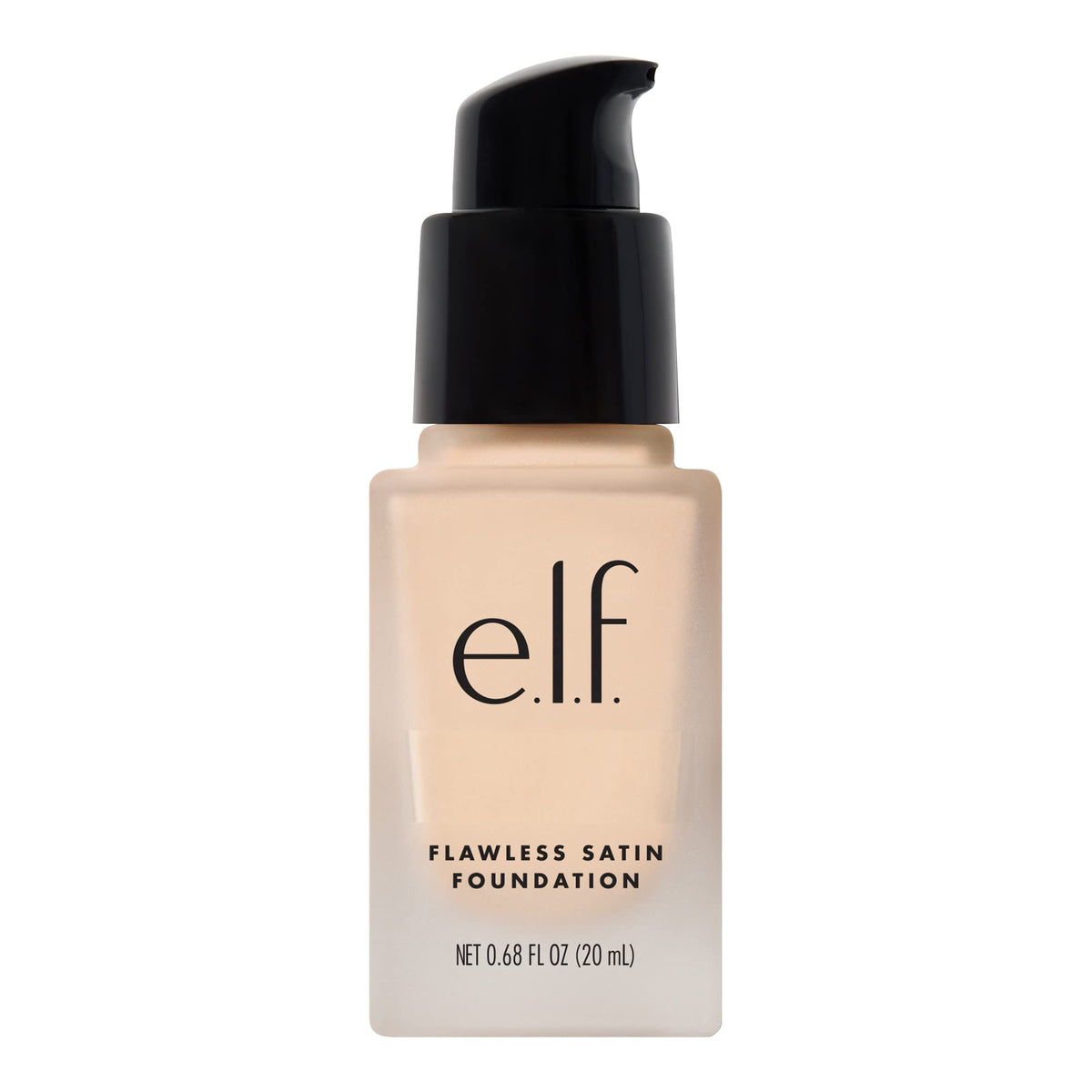 e.l.f. Flawless Finish Foundation, Lightweight & Medium Coverage, Semi-Matte Finish, Snow, 0.68 Fl Oz (20mL)