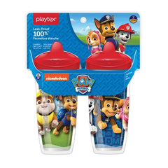 Playtex Baby Sipsters Stage 3 PAW Patrol Sippy Cups, Spill-Proof, Leak-Proof, Insulated - Blue, 9 Oz, 2 Count