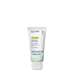 ATTITUDE Hand Cream for Sensitive Skin with Oat and Avocado Oil, EWG Verified, Dermatologically Tested, Vegan, 75 mL