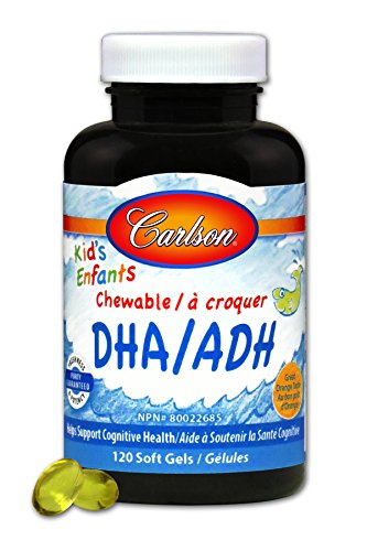 Carlson Labs for Kids-Dha-Orange, 120 Count