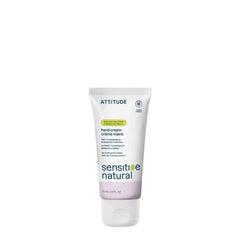 ATTITUDE Hand Cream for Sensitive Skin with Oat and Chamomile, EWG Verified, Dermatologically Tested, Vegan, 75 mL