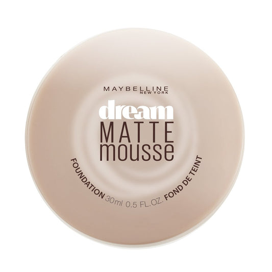 Maybelline New York Dream Matte Mousse Foundation, Porcelain Ivory, 30ml (Packaging May Vary)