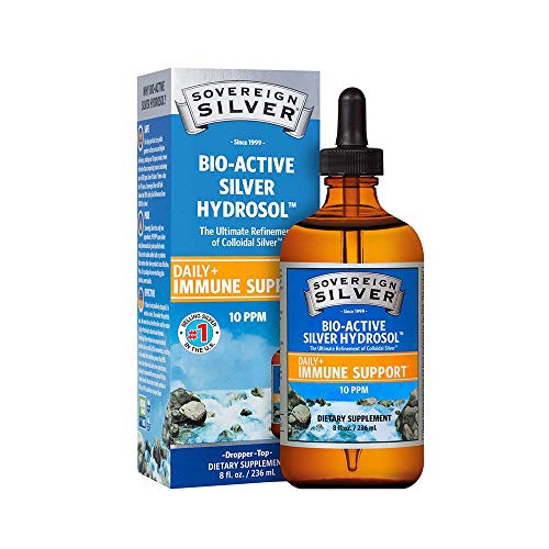 Natural Immunogenics Dropper-Top, 8 Ounce Sovereign Silver