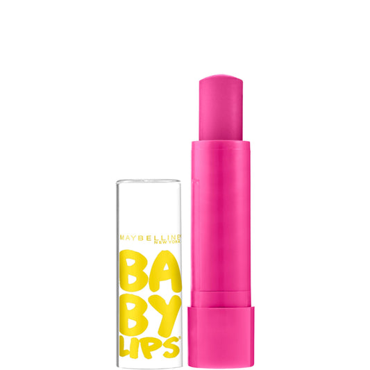 Maybelline Baby Lips Moisturizing Lip Balm Stick, Pink Punch, 4 g