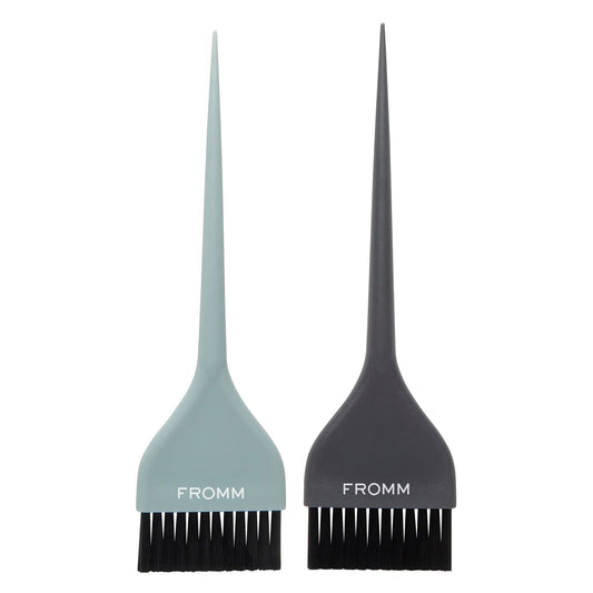 Fromm Color Studio 2-1/4" Firm Wide Color Brushes for Hair Stylist with Blunt Tips for All Over Color, Highlights, Balayage, and Root Touch Ups, 2 Pack