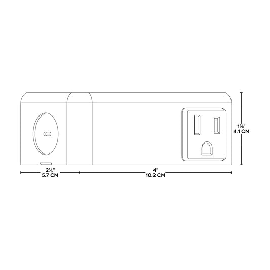 BAZZ UJNCTBX1 Universal Junction Box White