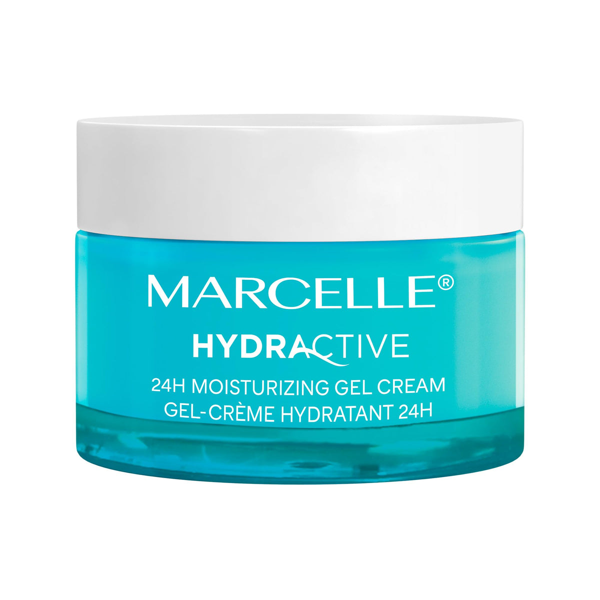 Marcelle Hydractive 24H Moisturizing Gel Cream, All Skin Types, Refreshing, Energizing & Hydrating, Lightweight, Hypoallergenic, Fragrance-Free, Cruelty-Free, Paraben-Free, Oil-Free, 50 mL