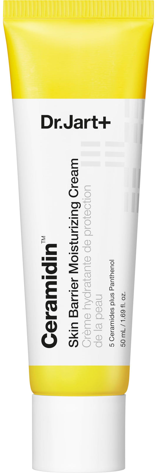 Dr.Jart+ Ceramidin Skin Barrier Face Cream Moisturizer For Dry Skin with Ceramides and Panthenol | Korean Skin Care, 1.69 Fl Oz