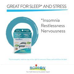 Boiron Passiflora Compose - Sleep and Stress Insomnia Restlessness Nervousness, 12 Gram