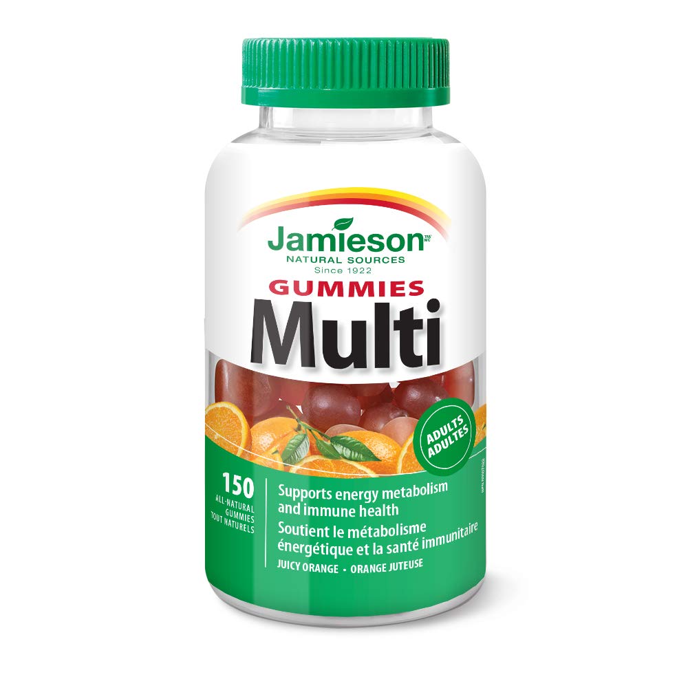 Jamieson Multivitamin Gummies for Adults NEW 150 Gummies