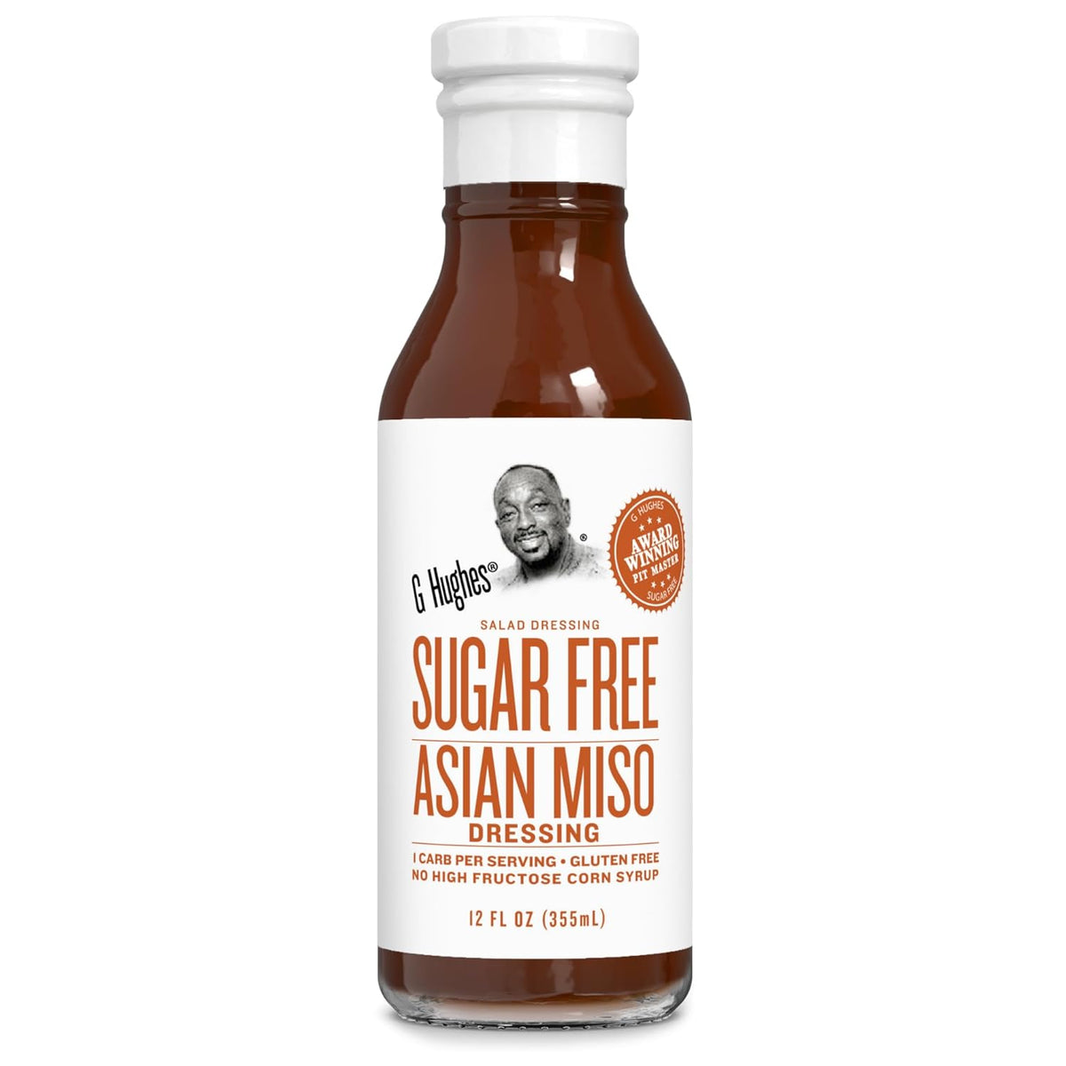 G Hughes Dressing - Asian Miso 6x355ml