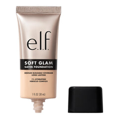 e.l.f. Soft Glam Foundation, Medium Coverage, Long-Lasting & Buildable Foundation For A Smooth, Satin Finish, Vegan & Cruelty-Free, 20 Light Cool