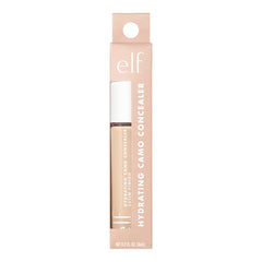 e.l.f. Hydrating Camo Concealer, Satin Finish, Conceals, Corrects & Highlights, Light Ivory, 0.203 Fl Oz (6mL)